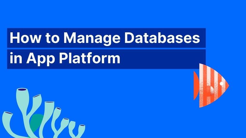 How to Manage Databases in App Platform