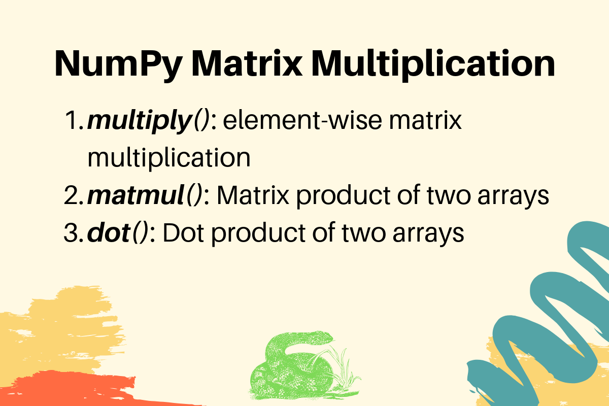 NumPy Matrix Multiplication