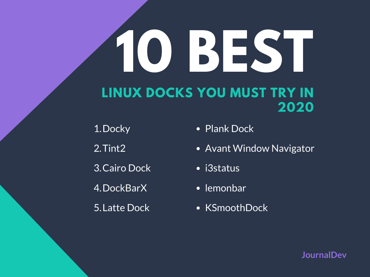 Top 10 Best Linux Docks That You MUST Try in 2020