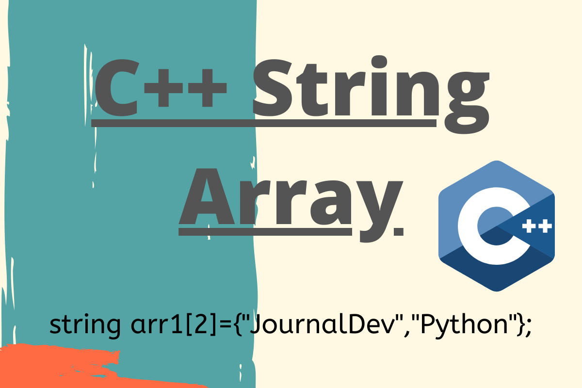 Understanding C++ String Array